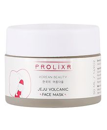 Prolixr Jeju Volcanic Pore Cleansing Mask For Glowing Skin - 50 ml