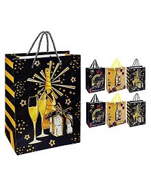 FunBlast Paper Carry Bags for Gifting  Pack of 6 Pcs Party Favor Goodie