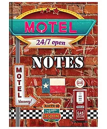 Tiara Diaries Designer Motel A5 Size Notebook - 224 Pages