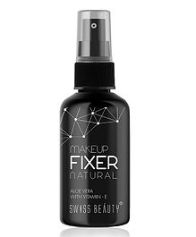 Swiss Beauty Long Lasting Misty Finish Professional Makeup Fixer Spray For Face Makeup With Aloe Vera And Vitamin- E Light Weight Quick Dry Makeup Setting Spray - 70 ml