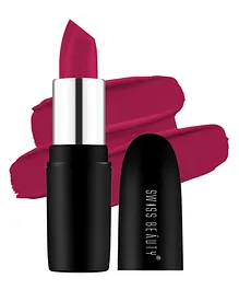 Swiss Beauty Pure Matte Creamy Lipstick | Non-Drying | Highly Pigmented Lipstick | 228 Bold , 3.8gm| - Girls
