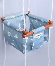 NEW COMERS Jhula for Kids Baby Swing Hanging Indoor Outdoor Garden - Blue