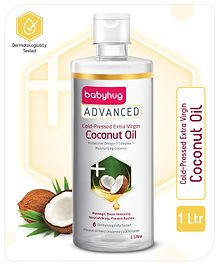 Babyhug Advanced Cold Pressed Extra Virgin Coconut Oil- 1000 ml