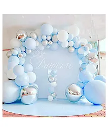 Chocozone Decorations It's a Boy Baby Shower Balloons Birthday Decoration Items (Pack of 72)