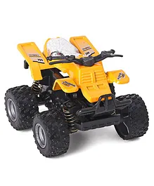 Rising Step Die Cast Friction Power Sand Buggy Bike - Yellow Black