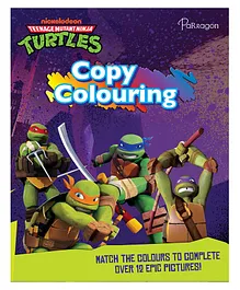 Nickelodeon Teenage Mutant Ninja Turtles Copy Colouring Book - English
