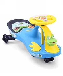 AKN TOYS Froggy Gyro Swing Car With Easy Steering Wheel(Colour N Design May Vary)