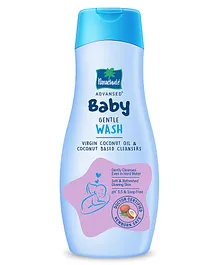 Parachute Advansed Baby Gentle Wash for New Born  Enriched with Virgin Coconut Oil  Gently cleanses in Hard water  Doctor certified-  410 ml