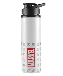 Marvel Spider-Man Creator Stile and Steel Water Bottle White - 750 ml