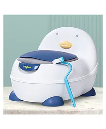 Baybee Training Western Toilet Potty Seat Toddler Potty Chair With Toilet Seat - Blue