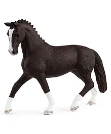 Schleich Horse Club Hanoverian Mare Animal Figurine Horse Toys for Girls and Boys 5-12 years old - Black