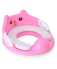 Babyhug Potty Seat With Handle & Backrest - Pink