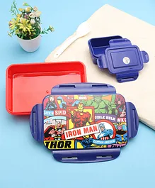 Diney Marvel Avengers Assemble Lunch Box - Blue & Red