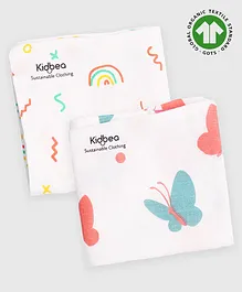 Kidbea 100% Napkins Cloth Pack of 2 - Multicolor