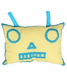 HouseThis The Fighter Robots Pure Cotton Cushion Cover - Multicolor