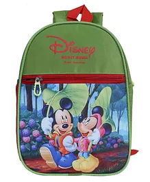 Kuber Industries Disney Mickey Mouse School Bag - 13 Inches (Color and Print may vary)