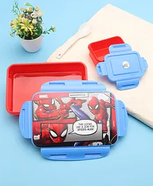 Marvel Spider Man Lock & Seal Lunch Box - Red