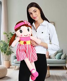 Besties Big Size Plush Super Soft Huggable Cute Doll Pink - Height 100 cm