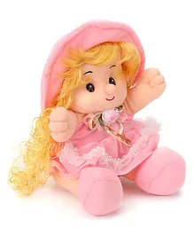 Funzoo Karina Doll Pink - 25 cm (Flower design and colour may vary)