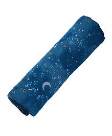 Malabar Baby Organic Swaddle Starry Night - Blue