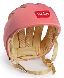 LuvLap Baby Safety Helmet, Toddler Head Protector for 6+ Months, Lightweight, Secure Fit, Air Ventilation, Pink, 6 Months to 3 Years