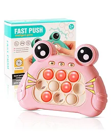 YAMAMA Fast Push Intelligent Game Pop Up Musical Toys for Kids - Pink
