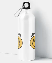 Macmerise White Jim Beam Smiley Sipper Water Bottle - 750 ml