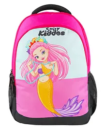 Smily Kiddos Junior School Backpacks Mermaid Theme - 18 Inches