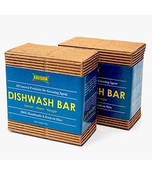 Goli Soda All Natural Probiotics Dish Wash Bar Pack of 2- 180 g