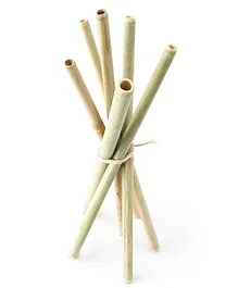 Goli Soda Reusable Bamboo Straws - Pack of 6