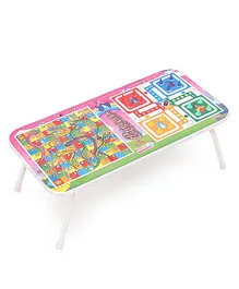 Krocie Toys Princess Theme Ludo Multipurpose Foldable Table - Multicolor