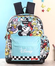 Disney Mickey and Friend Theme School Bag Multicolor - Height 17 Inch