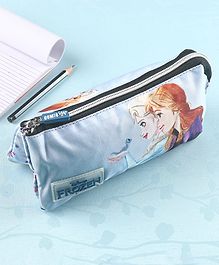 Disney Pencil Pouch with Frozen Theme- Blue