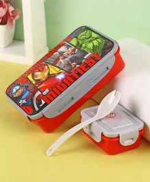 Marvel Lock & Seal Lunch Box - Grey & Red