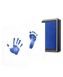 Bembika Baby Finger Print and Footprint Kit inkpad for kids   Blue