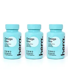 Hera Omega One pack of 3 - 30 capsule each