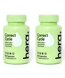 Hera Correct Cycle pack of 2 - 30 Capsules each