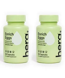 Hera Enrich Eggs Pack of 2 - 60 Capsules