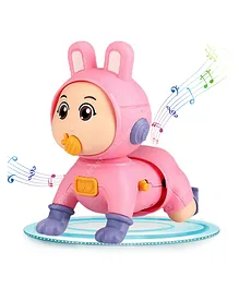 Elecart Musical Crawling Baby Toy with Music & Colorful Lights Learning Toys for toddlers (color may very)
