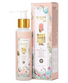 Alyuva Baby Saffron Ghee Massage Oil-100 ml