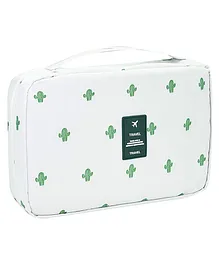 NeonateCare 18cms Hanging Travel Toiletry Bag - White