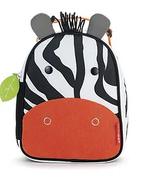 Skip Hop Insulated Lunch Bag Zax Zebra Design - Black & White