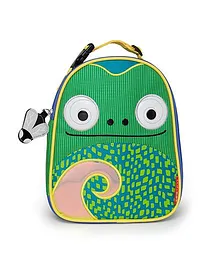 Skiphop Zoo Insulated Lunch Bag Cody Chameleon Design - Green