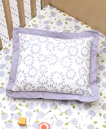 House This The Pretty Puffballs Pillow Cover With Filler - Purple