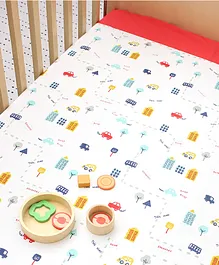 House This The Babys Dayout Bedsheet Set - White