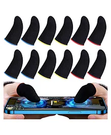 SKYCELL PUBG Finger Sleeve for Gaming Finger Sleeve Pack of 12 - 6 Pairs