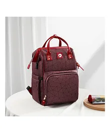 StarAndDaisy Maternity Bag Multi Utility Diaper Bag - Red