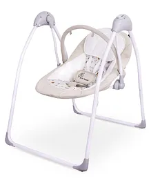 R for Rabbit Snicker Automatic Baby Swing- Beige