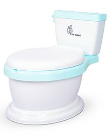 R for Rabbit Little Grown Up Potty Seat - White & Green