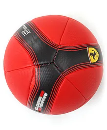Ferrari Machine Sewing Soccer Ball Size 5 - Red